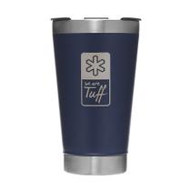 Copo Térmico de Alumínio Azul Marinho com Abridor 473ml Tuff 31045