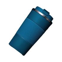 Copo Térmico De Café Em Aço Inoxidável Duplo Isolado De 380ml 510ml Com Estojo Antiderrapante