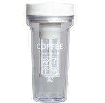 Copo Térmico de Café Tumbler Cold Brew 420ml Branco - ILC