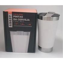 Copo Térmico de Cerveja 473 ml com Tampa