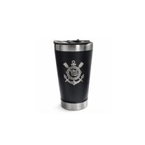 Copo Térmico de Cerveja 473ml Corinthians Aço Inox Copo Térmico de Cerveja 473ml Corinthians Aço Inox