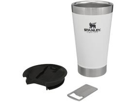 Copo Térmico de Cerveja 473ml Stanley 8031 com Tampa Branco Polar Copo Térmico de Cerveja 473ml Stanley 8031 com Tampa Branco Polar