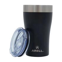 Copo Térmico de Cerveja 500ml Black Sand Com Tampa - Arell