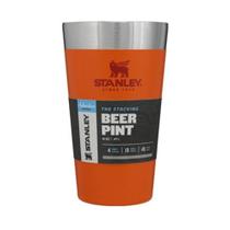 Copo térmico de Cerveja Chopp Stanley bebida Geladas e Quentes 473ml - Laranja
