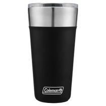 Copo Térmico de Cerveja Coleman 591 ml em Aço Inox com Tampa Preto