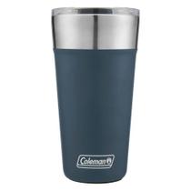 Copo Térmico de Cerveja Coleman 600ml com Abridor Inox - Azul