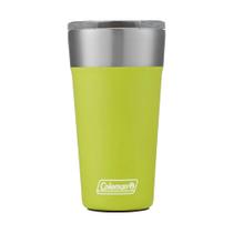 Copo Térmico de Cerveja Coleman 600ml com Abridor Inox - Verde Neon