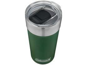 Copo Térmico de Cerveja Coleman 600ml com Abridor Inox - Verde