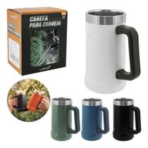Copo Térmico De Cerveja Com Parede Dupla Aço Inox 710ml