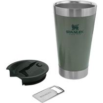 Copo Térmico de Cerveja (com tampa) Stanley Hammertone Green 473ML