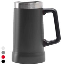 Copo Térmico de Cerveja e Chopp Café Aço Inox com alça Luxo 710ml