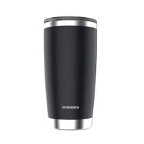 Copo Térmico de Inox com Tampa 500 ml Preto Everest Soprano Copo Térmico de Inox com Tampa 500 ml Preto Everest Soprano