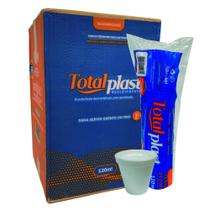 Copo termico de isopor 120ml com 1000 descartavel totalplast