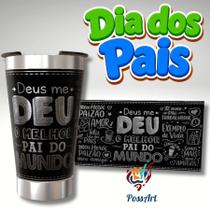 Copo Térmico Dia dos Pais 473ml - Coleção Exclusiva Nuvem de Palavras Modelo:01 Copo Térmico Dia dos Pais 473ml - Coleção Exclusiva Nuvem de Palavras Modelo:01