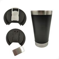 Copo Térmico Duplo Inox Cerveja Chopp 500m Tampa Abridor Copo Térmico Duplo Inox Cerveja Chopp 500m Tampa Abridor
