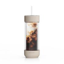 Copo Térmico Ember 470ml de Vidro Isolado à Prova de Vazamentos Copo Térmico Ember 470ml de Vidro Isolado à Prova de Vazamentos