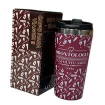 Copo Térmico Emborrachado 450ml Profissões