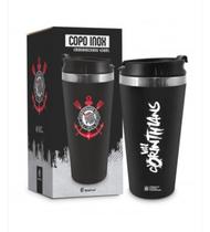 Copo Térmico Emborrachado 450ML Time Corinthians - Brasfoot
