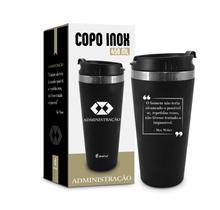 Copo Térmico Emborrachado Curso Administração 450ml Copo Térmico Emborrachado Curso Administração 450ml