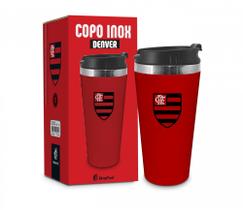 Copo termico emborrachado flamengo original - Brasfoot