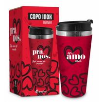Copo Termico Emborrachado Pra Nos Amor Do Mundo 450ml Copo Termico Emborrachado Pra Nos Amor Do Mundo 450ml