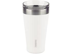 Copo Térmico Exata em Aço Inox Branco sem Tampa 550ml - Tramontina Copo Térmico Exata em Aço Inox Branco sem Tampa 550ml - Tramontina