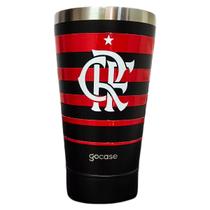 Copo Térmico Flamengo Gocase 470ml Rubro-Negro Oficial Copo Térmico Flamengo Gocase 470ml Rubro-Negro Oficial