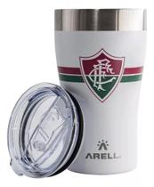Copo Térmico Fluminense Inox Cerveja Arell Com Tampa Oficial