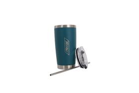 Copo térmico FreezX em Aço Inox com Dupla Parede 591ml Azul Aquamarine 6 Horas Gelado Copo térmico FreezX em Aço Inox com Dupla Parede 591ml Azul Aquamarine 6 Horas Gelado