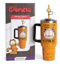 Copo Térmico Garfield Tumbler 1,15l Oficial Zonacriativa