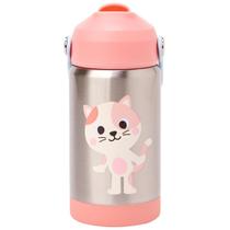 Copo Termico Gato 360ml Camada Dupla com Alça 22184 - Buba Copo Termico Gato 360ml Camada Dupla com Alça 22184 - Buba