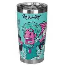 Copo Térmico Gluck 519ml Rock in Rio Power Mint