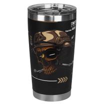 Copo Térmico Gluck Festival Skull 519ml Division Warrior