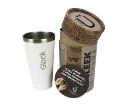 Copo Térmico Glück Sleek 473 ml - WHITE