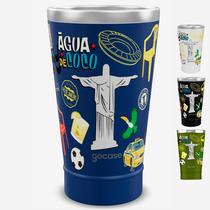 Copo Térmico GOCASE Vibe 470ml Copacabana Cor:Azul Marinho Copo Térmico GOCASE Vibe 470ml Copacabana Cor:Azul Marinho