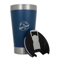 Copo Térmico Goldbeer 470ml Cerveja Com Tampa Original Copo Térmico Goldbeer 470ml Cerveja Com Tampa Original