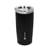 Copo Térmico Goldentec GT Colors Inox 600ml com tampa Preto