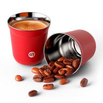 Copo Térmico Goldentec GT Espresso Hibisco 80ml Copo Térmico Goldentec GT Espresso Hibisco 80ml