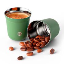 Copo Térmico Goldentec GT Espresso Menta 80ml Copo Térmico Goldentec GT Espresso Menta 80ml