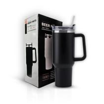 Copo Térmico Grande 1200 Ml Canudo