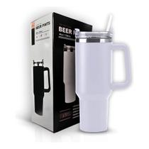 Copo Térmico Grande 1200 Ml Canudo Inox Parede Dupla Cor Var Cor Rosa Pink Copo Térmico Grande 1200 Ml Canudo Inox Parede Dupla Cor Var Cor Rosa Pink