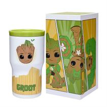 Copo Térmico Groot Infantil Menino Resistente Com Canudo 532Ml Disney