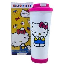 Copo Térmico Hello Kitty Aço Inox Bebida Fria Quente Gelada Original Licenciado 850ml Resistente Copo Térmico Hello Kitty Aço Inox Bebida Fria Quente Gelada Original Licenciado 850ml Resistente