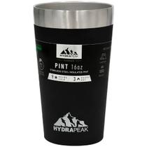 Copo Termico Hydrapeak HP-PINT-16-Black 473ML - Preto Copo Termico Hydrapeak HP-PINT-16-Black 473ML - Preto