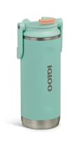 Copo Térmico Igloo FlipNSip 473 ml Aço Inoxidável Seafoam