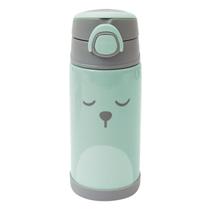 Copo Térmico Infantil Baby Criança 400ml Inox Com Canudo 5 Horas Com Tampa Parede Dupla Gumy BUBA Copo Térmico Infantil Baby Criança 400ml Inox Com Canudo 5 Horas Com Tampa Parede Dupla Gumy BUBA