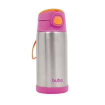 Copo Térmico Infantil com Tampa Parede Dupla Inox 400ml Líquido Quente Frio Buba Copo Térmico Infantil com Tampa Parede Dupla Inox 400ml Líquido Quente Frio Buba