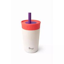 Copo Térmico Infantil Dryz 350ml com Canudo de Silicone Livre de BPA para Crianças Copo Térmico Infantil Dryz 350ml com Canudo de Silicone Livre de BPA para Crianças