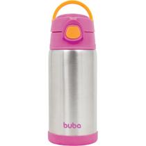 Copo Térmico Infantil Parede Dupla 400ml Buba Inox