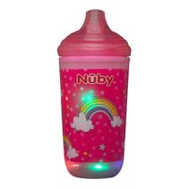 Copo Térmico Infantil Pisca Pisca Divertido 6+m Nuby Rosa